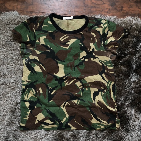 rag and bone camo tee